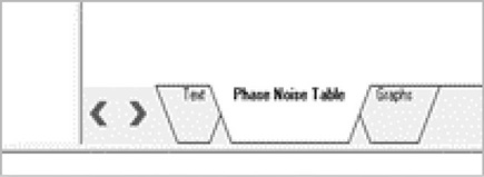 Figure. 20 Reference Phase Noise Table Select.