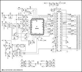 Figure 1a. MAX1448 EV kit circuit schematic.