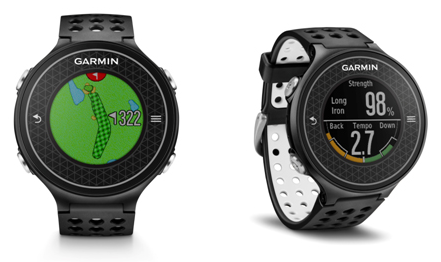 図2. GPSゴルフウォッチは人気の高い民生用ウェアラブルです。(画像提供：Garmin Ltd.、Approach S6)。