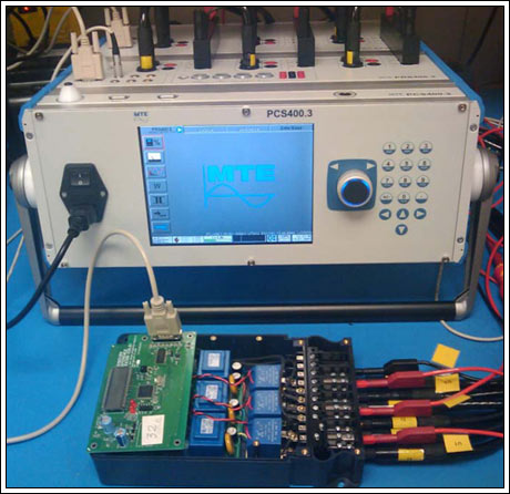 Figure 2. The test setup.