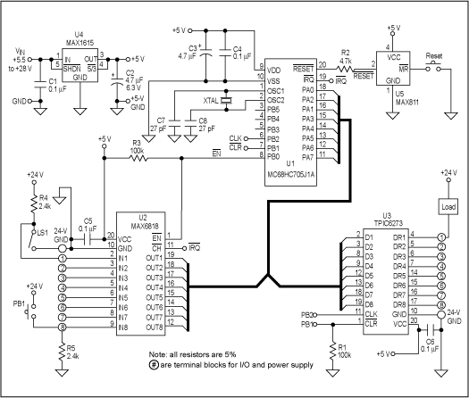 Figure 1. This low-cost, programmable industrial controller is an attractive alternative to larger, more expensive PLC controls.