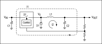 図5. バックSMPSでノイズを生成する2つの電流ループ