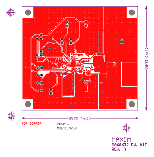 Figure 5. Top-side copper layout.