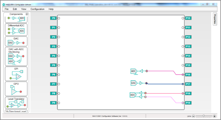 Figure 6. MAX11300 control loop registers configuration.