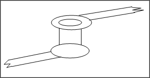 図4. ビアの物理モデル.