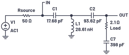 The revised T network matching to a complex load