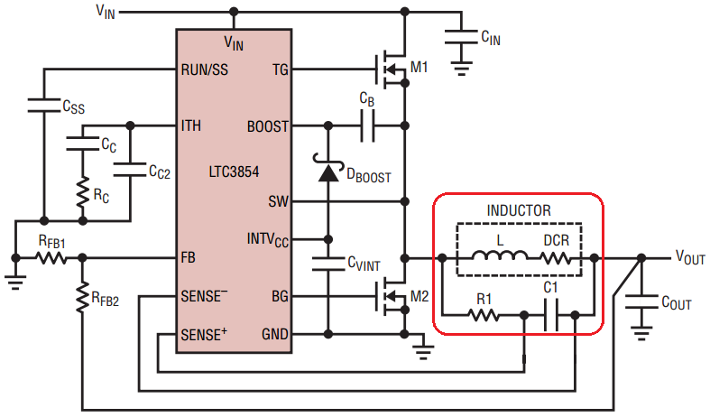 3854 DCR Sensing