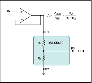 Figure 5. Buffered input attenuator.