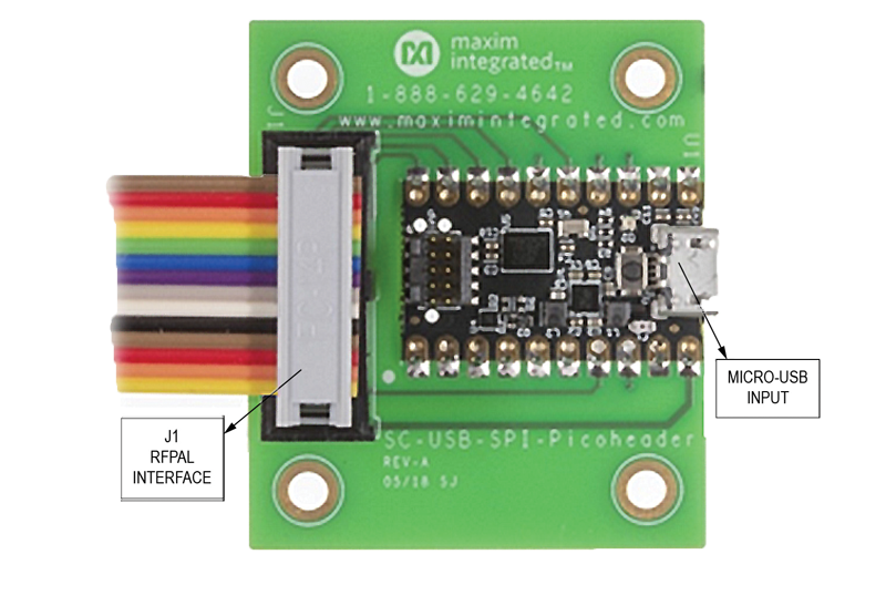 SC-USB-SPI-PICO：ボード写真