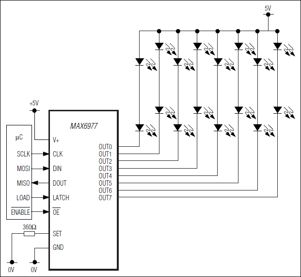 MAX6977: Typical Application Circuit