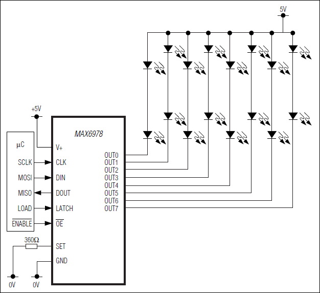 MAX6978: Typical Application Circuit