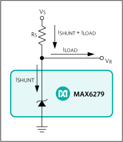 MAX6279：標準動作回路