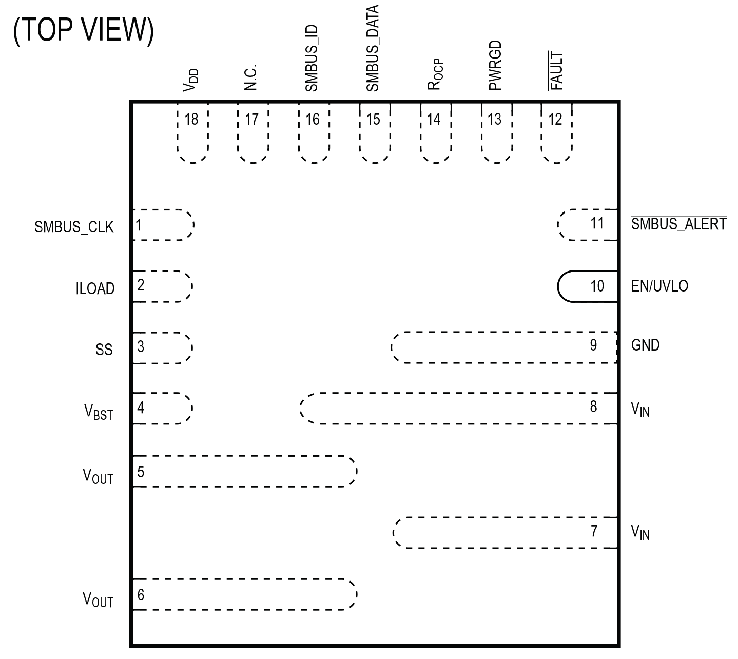 MAX1550 Pin Configuration