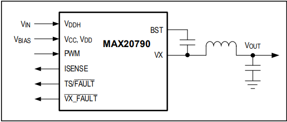 MAX20790 Circuit Diagram