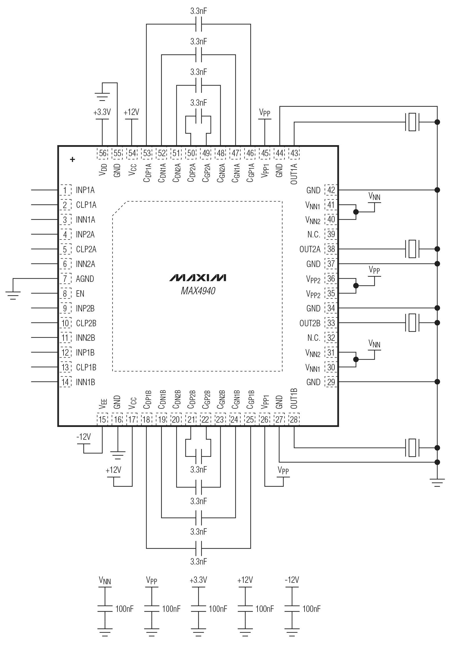 MAX4940 Application Diagram