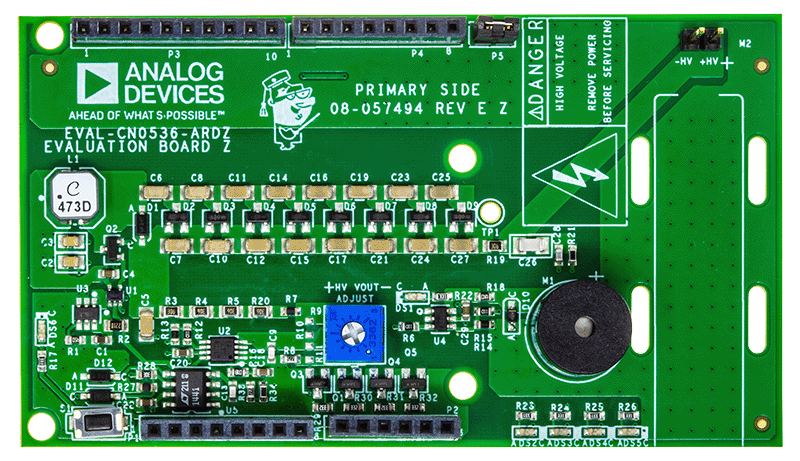 EVAL-CN0536-ARDZ - Top View