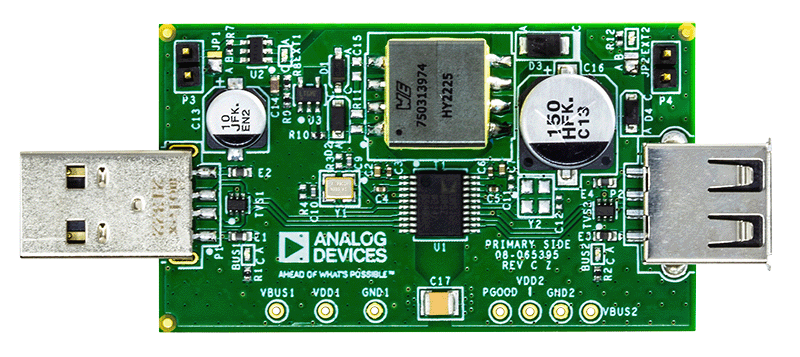 EVAL-CN0550-EBZ - Top View