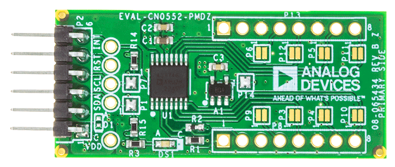 EVAL-CN0552-PMDZ - Top View