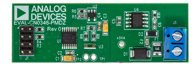 EVAL-CN0346-PMDZ Evaluation Board - Top View