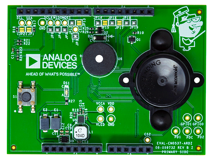 EVAL-CN0537-ARDZ - Top View