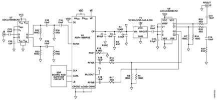 Simplified Schematic of Low Phase Noise Phase Locked Loop