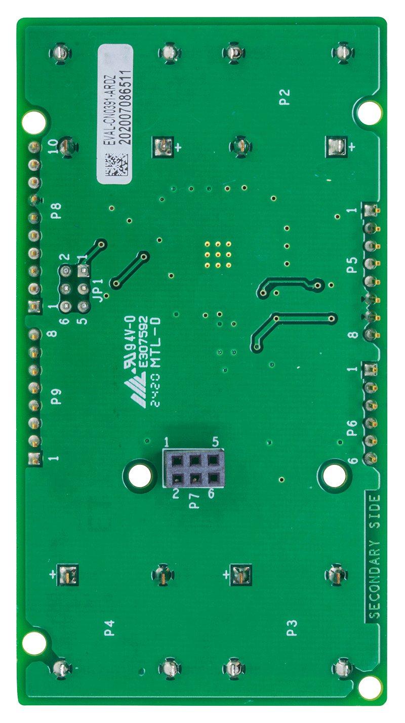 EVAL-CN0391-ARDZ Evaluation Board - Bottom View