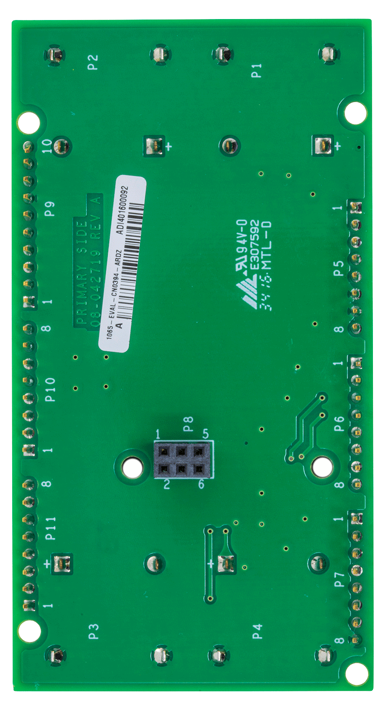 EVAL-CN0394-ARDZ Evaluation Board - Bottom View