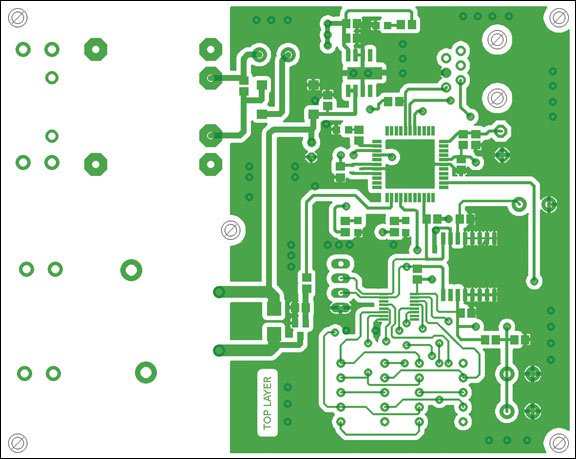 Figure 7. Controller PCB top-side layer