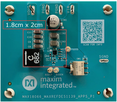 Figure 1. MAXREFDES1139 hardware.