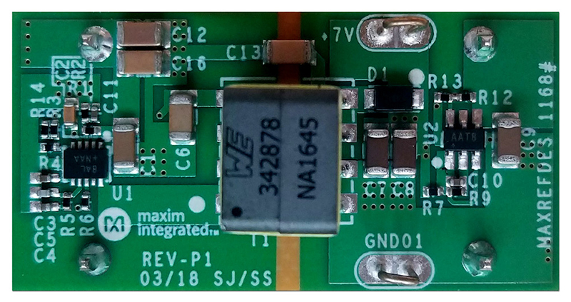 Figure 1. MAXREFDES1168 hardware.