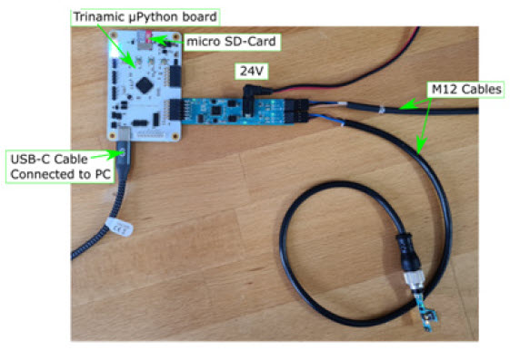 Figure 2. MAXREFDES277# system connection.