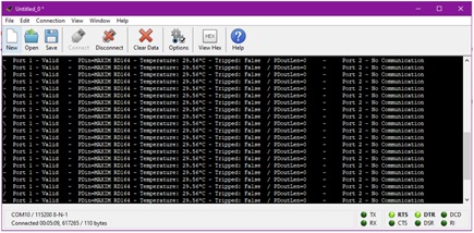 Figure 4. MAXREFDES277# cyclic data with MAXREFDES164# connected.