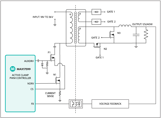 Figure 1. The MAXREFDES41 reference design block diagram.