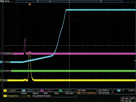 Figure 12. Start-up waveforms—signals.