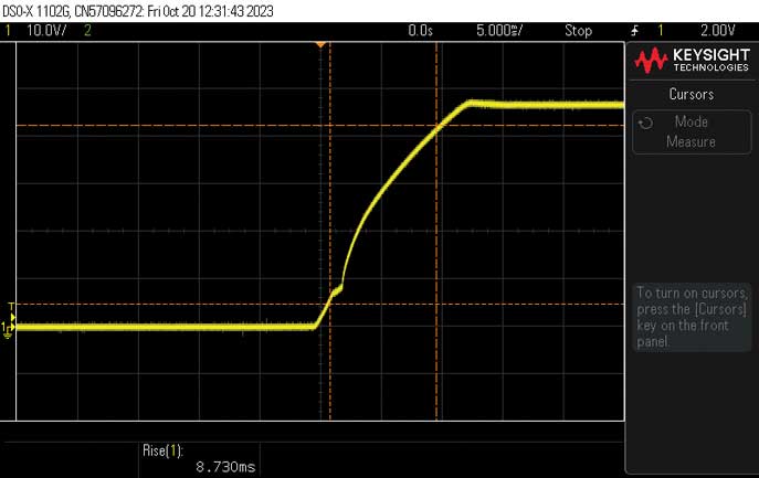 図11. C6 = 0.22μF、負荷電流なし