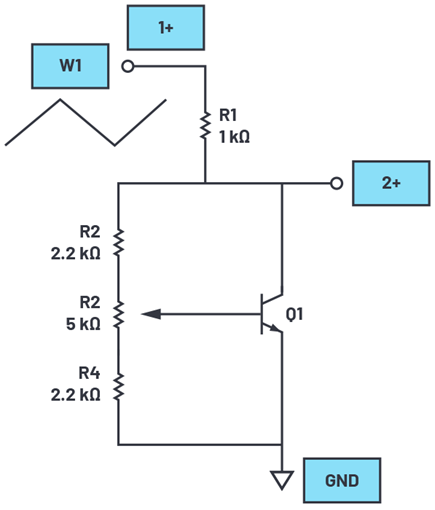 Figure 11. VBE multiplier configuration.