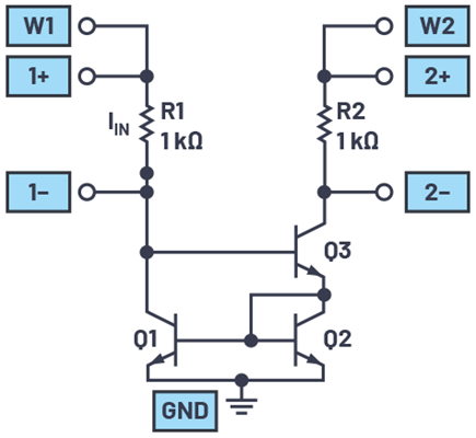 Figure 10. Wilson current mirror.