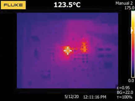 Figure 13. Competitor 2 thermal image.